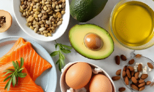 Healthy Fats, Salmon, Avocado, Nuts and Seeds