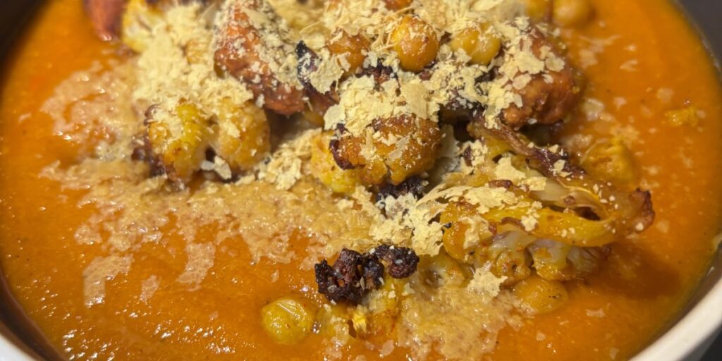 Spiced Carrot and Lentil Soup by Tracey Warren Nutrition