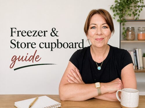Free freezer and store cupboard guide from Tracey Warren Nutrition