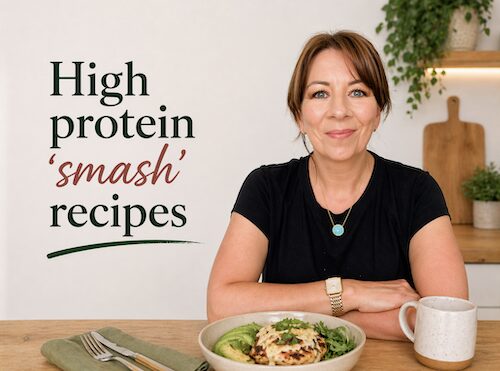 High protein smash recipes from Tracey Warren Nutrition
