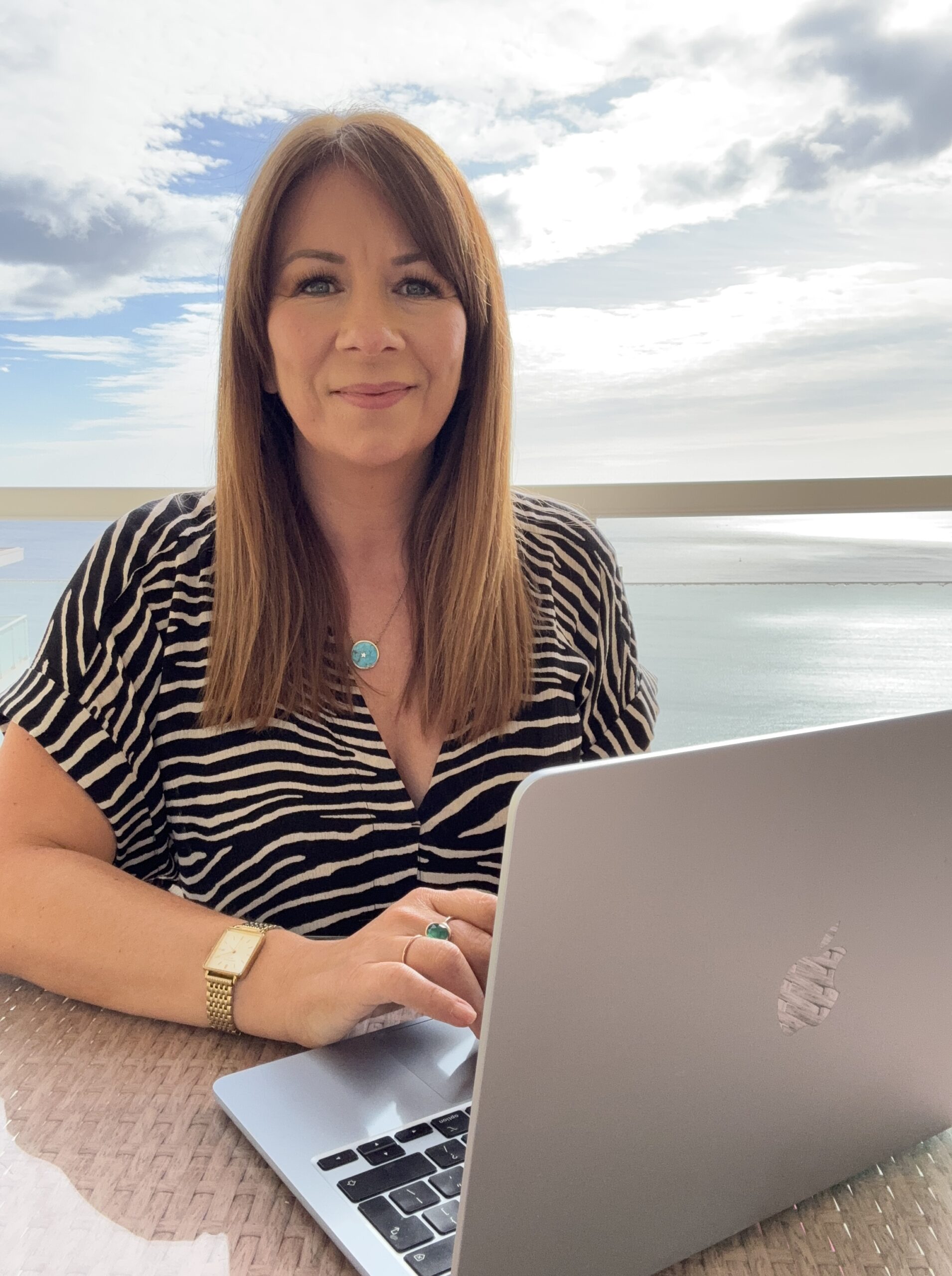 Tracey Warren working on nutrition consultations